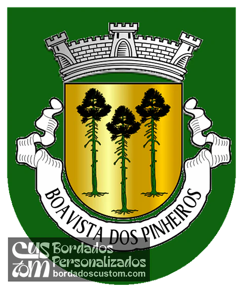 Emblema Bordado Freguesia de Boavista dos Pinheiros (Odemira, Beja)