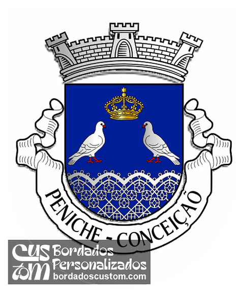 Emblema Bordado Antiga Freguesia de Peniche (Conceição) (Peniche, Leiria)