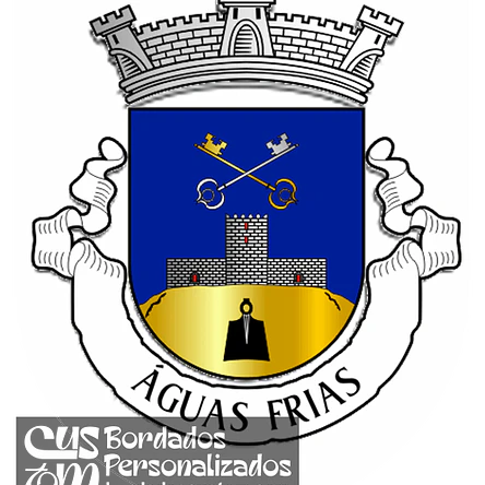 Emblema Bordado Freguesia de Águas Frias (Chaves, Vila Real) 1