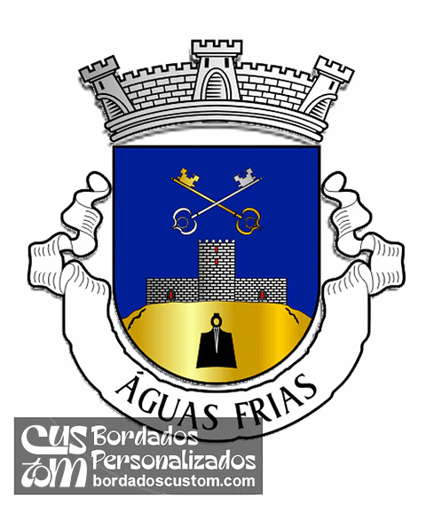 Emblema Bordado Freguesia de Águas Frias (Chaves, Vila Real)