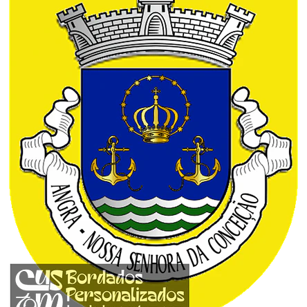 Emblema Bordado Freguesia de Angra (Nossa Senhora da Conceição) (Angra do Heroísmo, Açores) 1