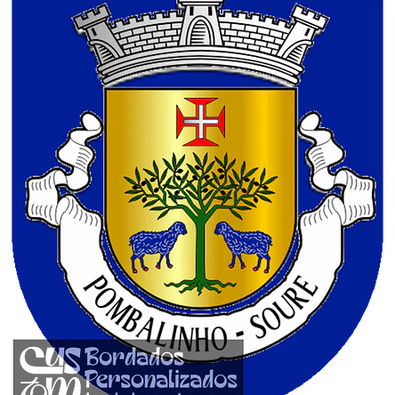 Emblema Bordado Antiga Freguesia de Pombalinho (Soure, Coimbra) 1