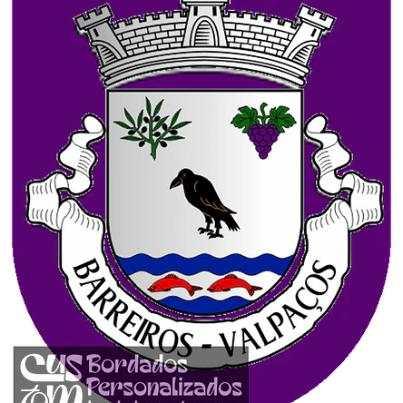 Emblema Bordado Antiga Freguesia de Barreiros (Valpaços, Vila Real) 1