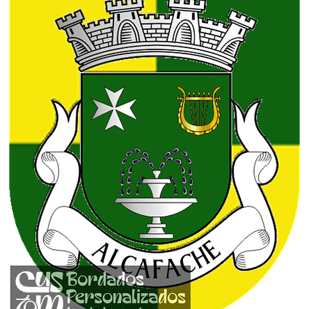 Emblema Bordado Freguesia de Alcafache (Mangualde, Viseu) 1