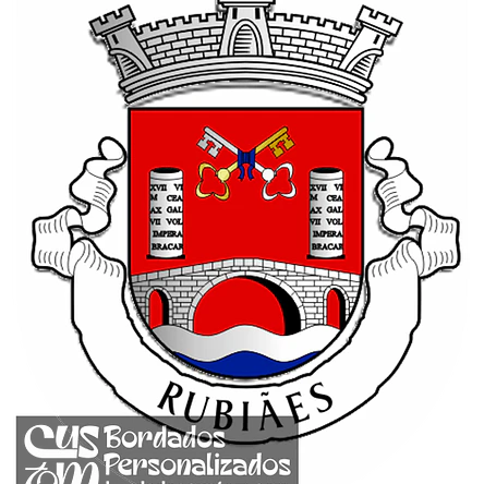 Emblema Bordado Freguesia de Rubiães (Paredes de Coura, Viana do Castelo) 1