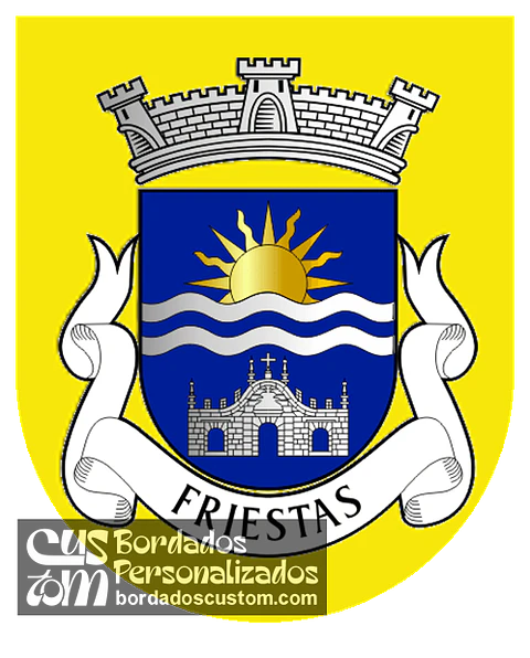 Emblema Bordado Freguesia de Friestas (Valença, Viana do Castelo)