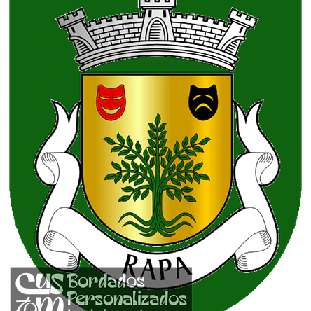 Emblema Bordado Antiga Freguesia de Rapa (Celorico da Beira, Guarda) 1