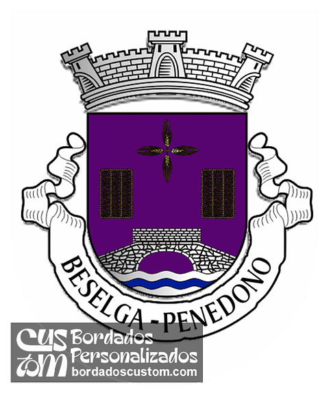 Emblema Bordado Freguesia de Beselga (Penedono, Viseu)