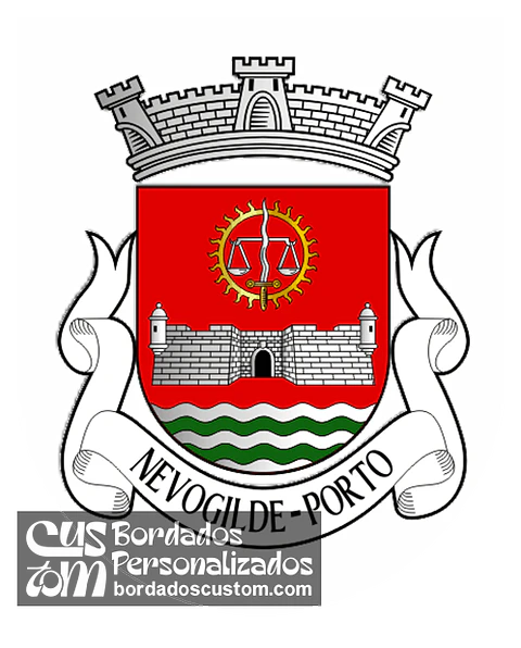 Emblema Bordado Antiga Freguesia de Nevogilde (Porto, Porto)