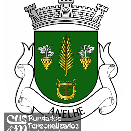 Emblema Bordado Freguesia de Anelhe (Chaves, Vila Real) 1