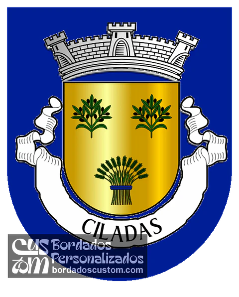 Emblema Bordado Freguesia de Ciladas (Vila Viçosa, Évora)
