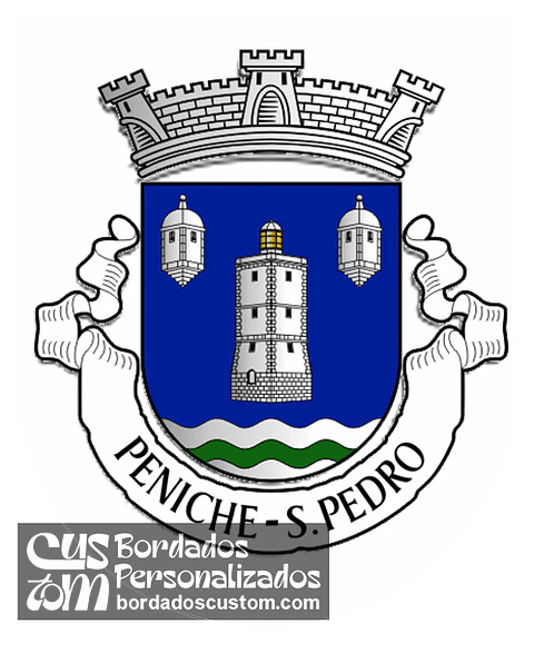 Emblema Bordado Antiga Freguesia de Peniche (São Pedro) (Peniche, Leiria)