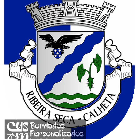 Emblema Bordado Freguesia de Ribeira Seca (Calheta, Açores) 1