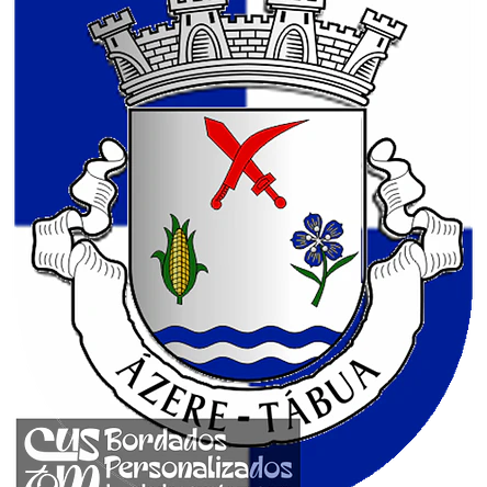 Emblema Bordado Antiga Freguesia de Ázere (Tábua, Coimbra) 1