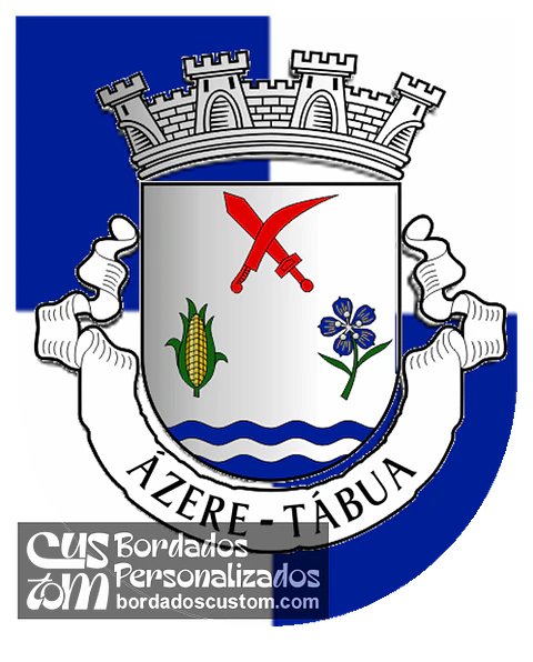 Emblema Bordado Antiga Freguesia de Ázere (Tábua, Coimbra)