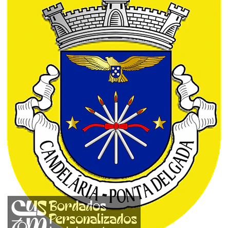 Emblema Bordado Freguesia de Candelária (Ponta Delgada, Açores) 1