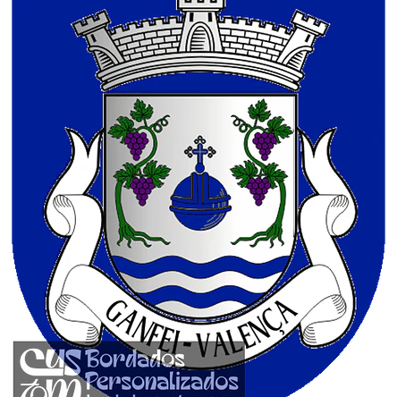 Emblema Bordado Freguesia de Ganfei (Valença, Viana do Castelo) 1