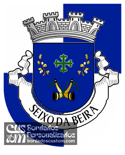 Emblema Bordado Freguesia de Seixo da Beira (Oliveira do Hospital, Coimbra)
