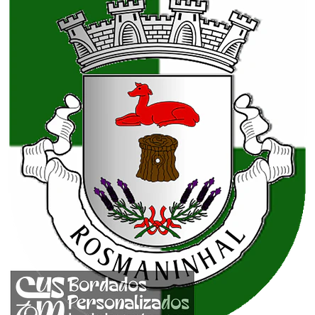 Emblema Bordado Freguesia de Rosmaninhal (Idanha-a-Nova, Castelo Branco) 1