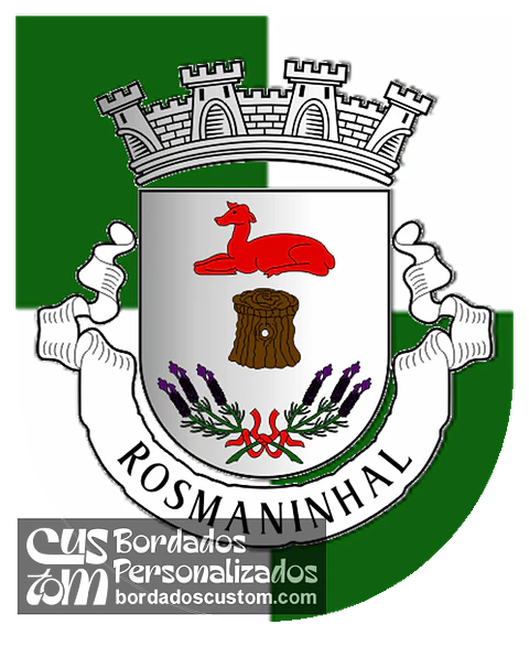 Emblema Bordado Freguesia de Rosmaninhal (Idanha-a-Nova, Castelo Branco)