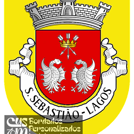 Emblema Bordado Antiga Freguesia de Lagos (São Sebastião) (Lagos, Faro) 1