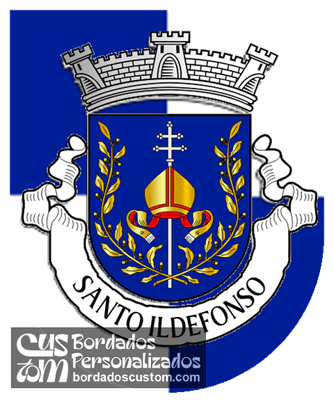Emblema Bordado Antiga Freguesia de Santo Ildefonso (Porto, Porto)