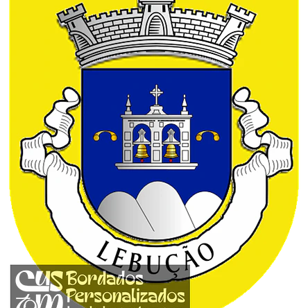 Emblema Bordado Antiga Freguesia de Lebução (Valpaços, Vila Real) 1