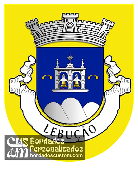 Emblema Bordado Antiga Freguesia de Lebução (Valpaços, Vila Real)