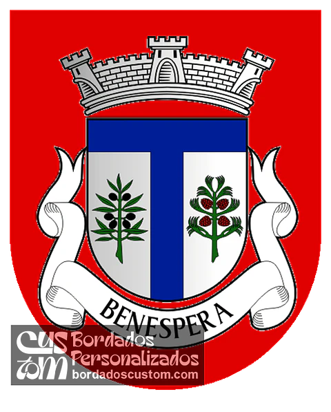 Emblema Bordado Freguesia de Benespera (Guarda, Guarda)