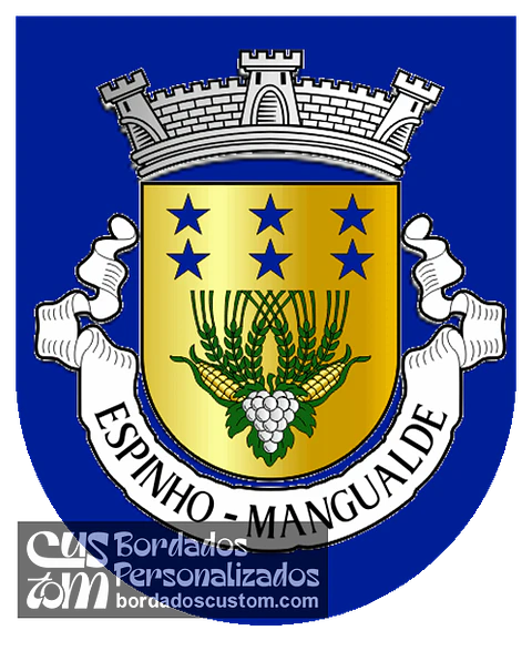 Emblema Bordado Freguesia de Espinho (Mangualde, Viseu)