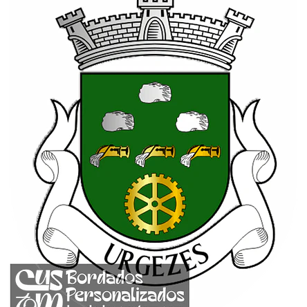 Emblema Bordado Freguesia de Urgezes (Guimarães, Braga) 1