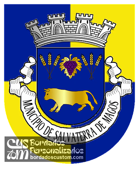 Emblema Bordado Município de Salvaterra de Magos (Santarém)