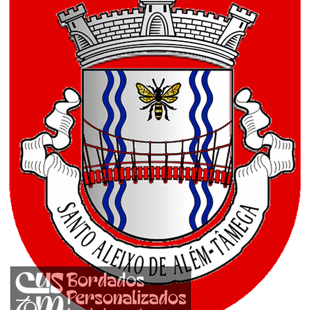 Emblema Bordado Antiga Freguesia de Santo Aleixo de Além-Tâmega (Ribeira de Pena, Vila Real) 1