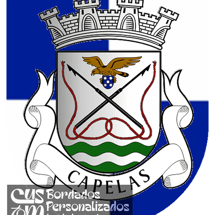 Emblema Bordado Freguesia de Capelas (Ponta Delgada, Açores) 1