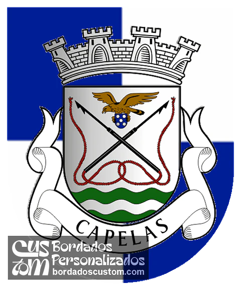 Emblema Bordado Freguesia de Capelas (Ponta Delgada, Açores)