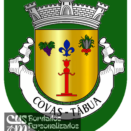 Emblema Bordado Antiga Freguesia de Covas (Tábua, Coimbra) 1