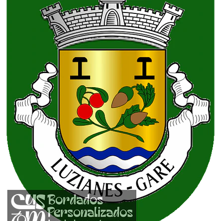 Emblema Bordado Freguesia de Luzianes-Gare (Odemira, Beja) 1