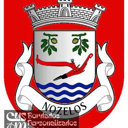 Emblema Bordado Antiga Freguesia de Nozelos (Valpaços, Vila Real) 1