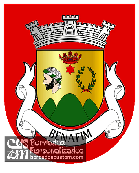 Emblema Bordado Antiga Freguesia de Benafim (Loulé, Faro)