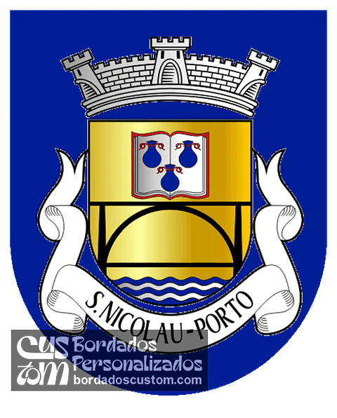 Emblema Bordado Antiga Freguesia de São Nicolau (Porto, Porto)
