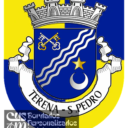 Emblema Bordado Freguesia de Terena (São Pedro) (Alandroal, Évora) 1