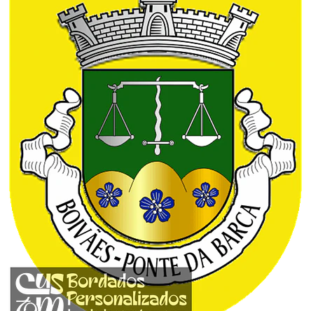 Emblema Bordado Freguesia de Boivães (Ponte da Barca, Viana do Castelo) 1