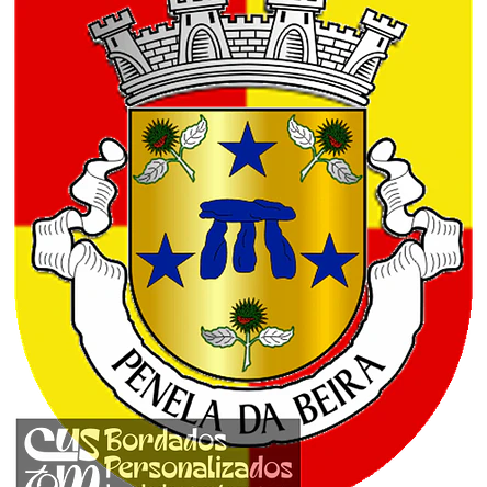 Emblema Bordado Freguesia de Penela da Beira (Penedono, Viseu) 1