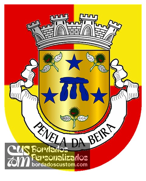 Emblema Bordado Freguesia de Penela da Beira (Penedono, Viseu)