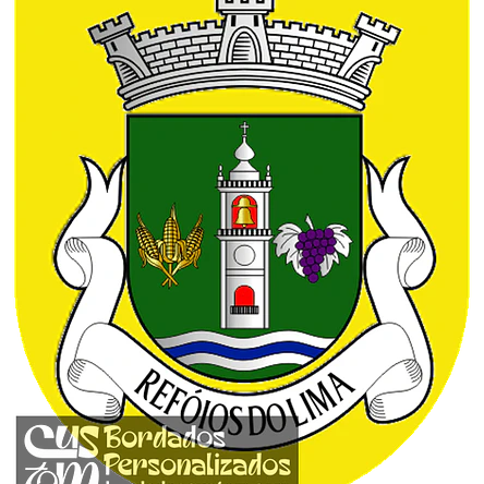 Emblema Bordado Freguesia de Refóios do Lima (Ponte de Lima, Viana do Castelo) 1