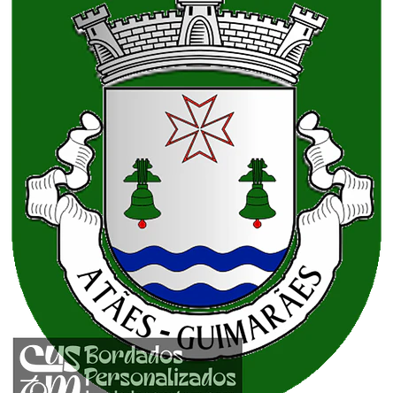 Emblema Bordado Antiga Freguesia de Atães (Guimarães, Braga) 1