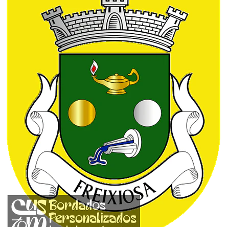 Emblema Bordado Freguesia de Freixiosa (Mangualde, Viseu) 1