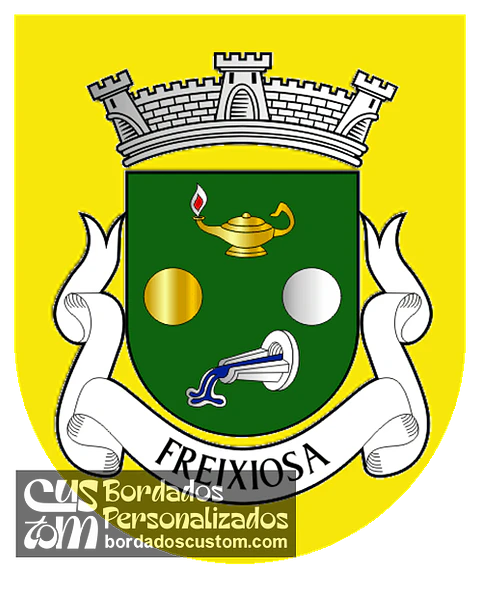 Emblema Bordado Freguesia de Freixiosa (Mangualde, Viseu)