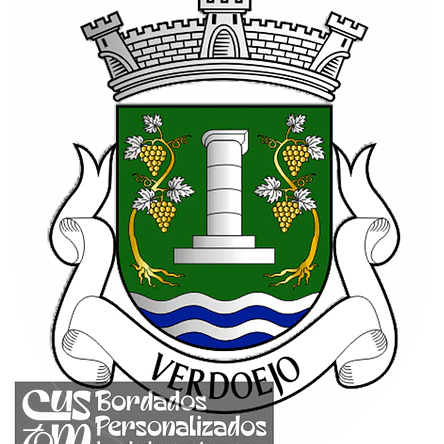 Emblema Bordado Freguesia de Verdoejo (Valença, Viana do Castelo) 1