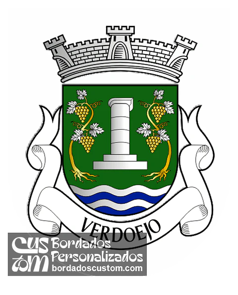 Emblema Bordado Freguesia de Verdoejo (Valença, Viana do Castelo)